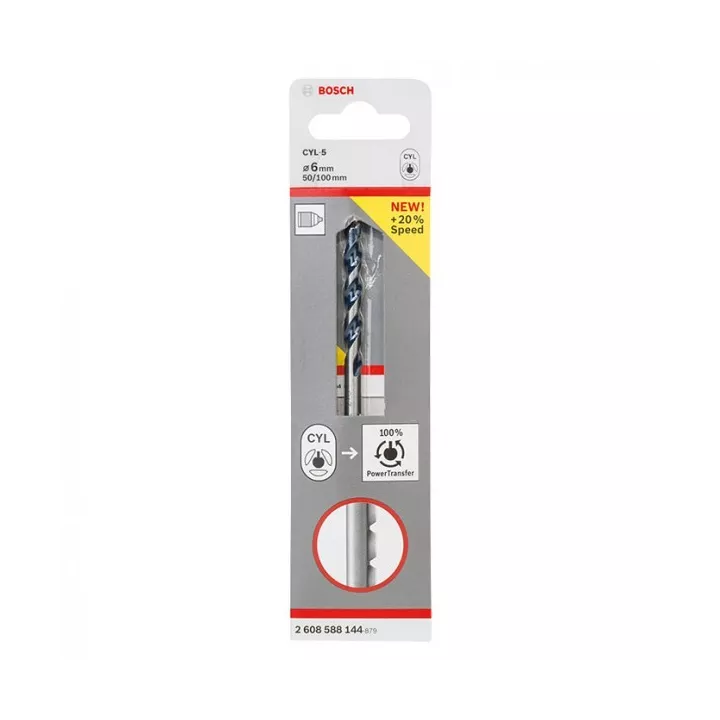 FORET GRANITE 6*100MM CYL-5 BOSCH