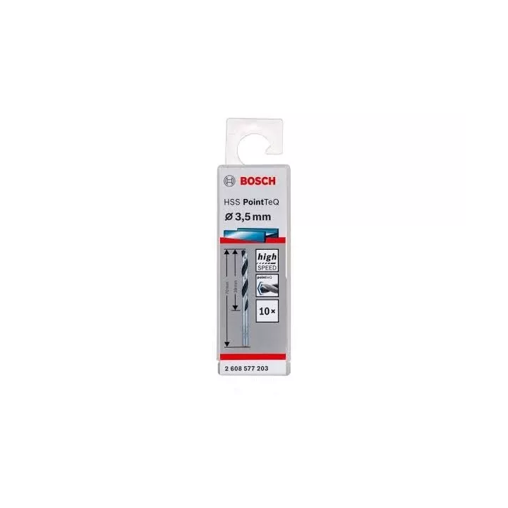 FORET METAL 3.5MM HSS-TEQ 10 PIECES BOSCH