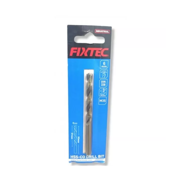 FORET EN MÉTAL 6*93MM M35 HSS FIXTEC