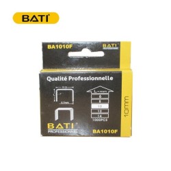 AGRAFE DE 10MM VX1010F 1000 PIÈCES BATI