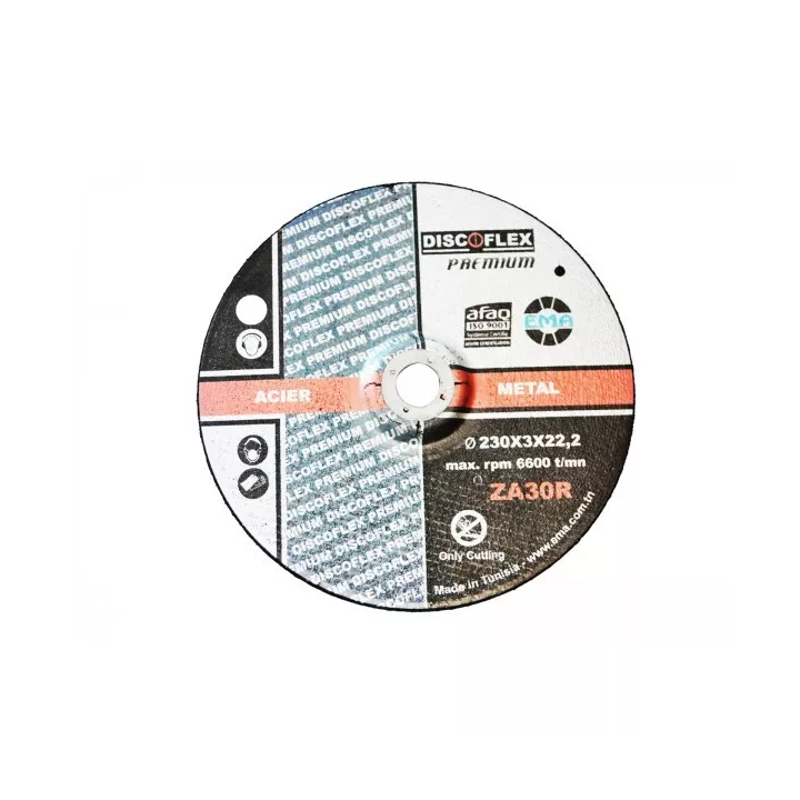 DISQUE DE COUPE 230*3*22.2 POUR METAL DISCOFLEX DISQUE DE COUPE 230*3*22.2 POUR METAL DISCOFLEX